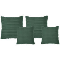 ZIERKISSENSET  42/53/42/53 cm   - Grün, Konventionell, Textil (42/53/42/53cm) - Livetastic