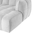 ECKSOFA in Chenille Hellgrau 272/172 cm - Hellgrau/Schwarz, KONVENTIONELL, Kunststoff/Textil (272/172cm) - Carryhome