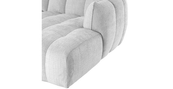 ECKSOFA in Chenille Hellgrau 272/172 cm - Hellgrau/Schwarz, KONVENTIONELL, Kunststoff/Textil (272/172cm) - Carryhome