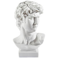 SKULPTUR - Weiß, LIFESTYLE, Kunststoff (18/30/16cm) - Ambia Home