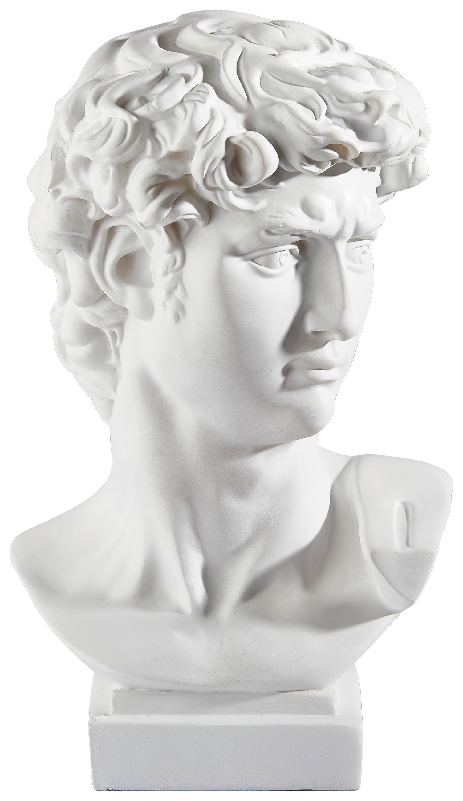 Ambia Home Skulptur Weiß 18x30x16 cm