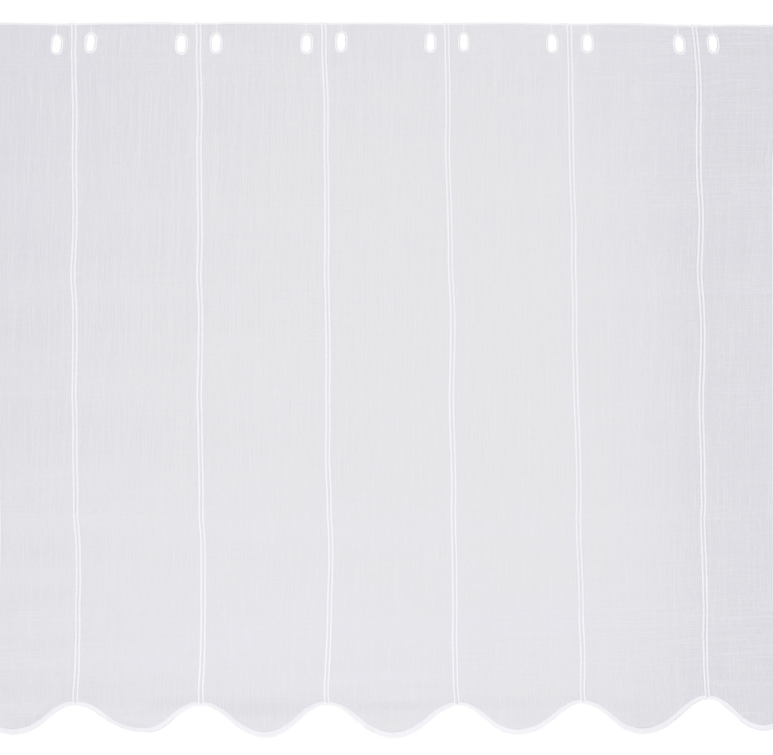 ZÁCLONA, 90 cm - biela, Konventionell, textil (90cm) - Esposa