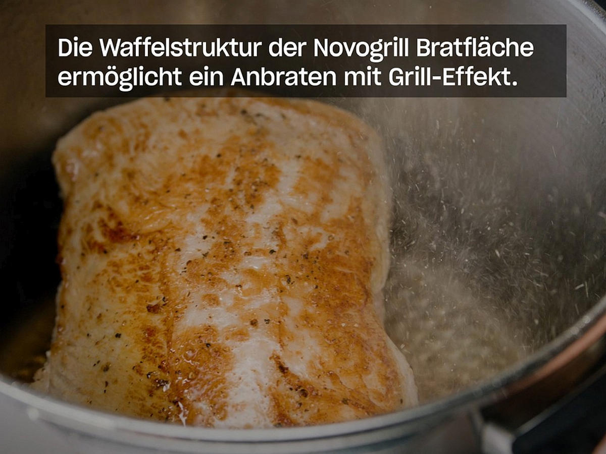SCHNELLKOCHTOPF VITAVIT® PREMIUM satiniert 6.0 L  - Silberfarben, Basics, Metall (22cm) - Fissler