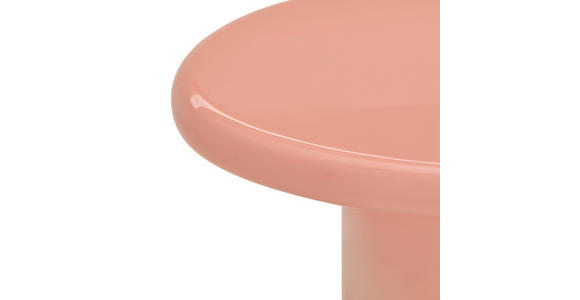 BEISTELLTISCH 57,5/39-46/50,5 cm Rosa organisch  - Rosa, LIFESTYLE, Holzwerkstoff (57,5/39-46/50,5cm) - Novel