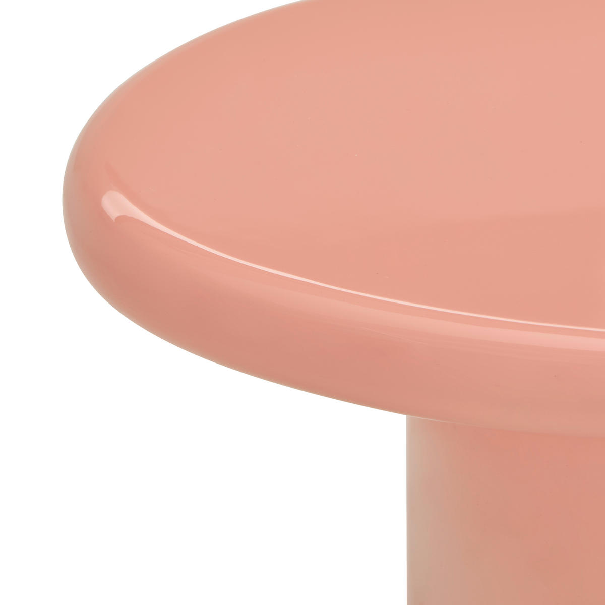 BEISTELLTISCH 57,5/39-46/50,5 cm Rosa organisch  - Rosa, LIFESTYLE, Holzwerkstoff (57,5/39-46/50,5cm) - Novel