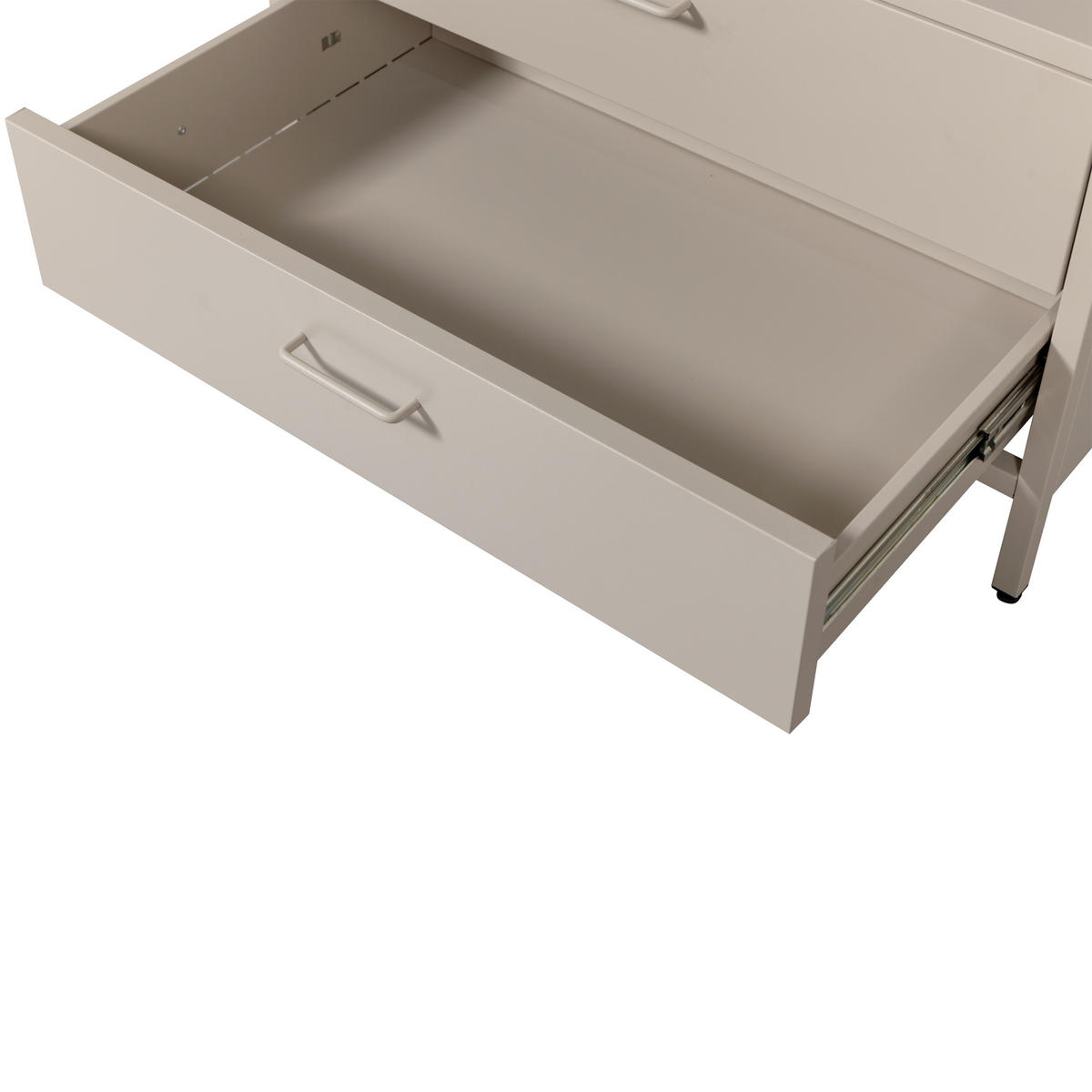 OFFENER KLEIDERSCHRANK 70/185/54 cm  in Sandfarben  - Sandfarben, Basics, Metall (70/185/54cm) - MID.YOU
