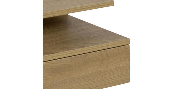 NACHTKÄSTCHEN in Eichefarben - Eichefarben, Design, Holzwerkstoff (35/22,5/32cm) - Carryhome