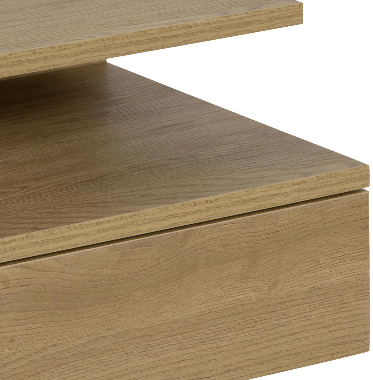 NACHTSCHRANK 35/22,5/32 cm  - Eichefarben, Design, Holzwerkstoff (35/22,5/32cm)