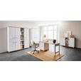 KOMMODE  in 135/99/44 cm  - Graphitfarben/Eiche Artisan, KONVENTIONELL, Holzwerkstoff/Kunststoff (135/99/44cm) - Hom`in