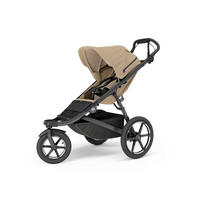 JOGGER  Urban Glide 3  - Beigebraun/Schwarz, Basics, Kunststoff (123/69/115cm) - Thule