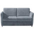 SCHLAFSOFA Blau, Grau - Blau/Chromfarben, KONVENTIONELL, Textil/Metall (142/88/99cm) - Carryhome SCHLAFSOFA Blau, Grau - Blau/Chromfarben, KONVENTIONELL, Textil/Metall (142/88/99cm) - Carryhome