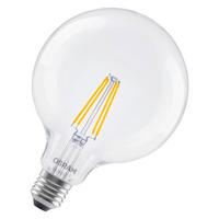 LED-FILAMENT-LEUCHTMITTEL E27 6 W 806 lm  - Transparent, Basics, Glas (12,5/16,8cm) - Osram