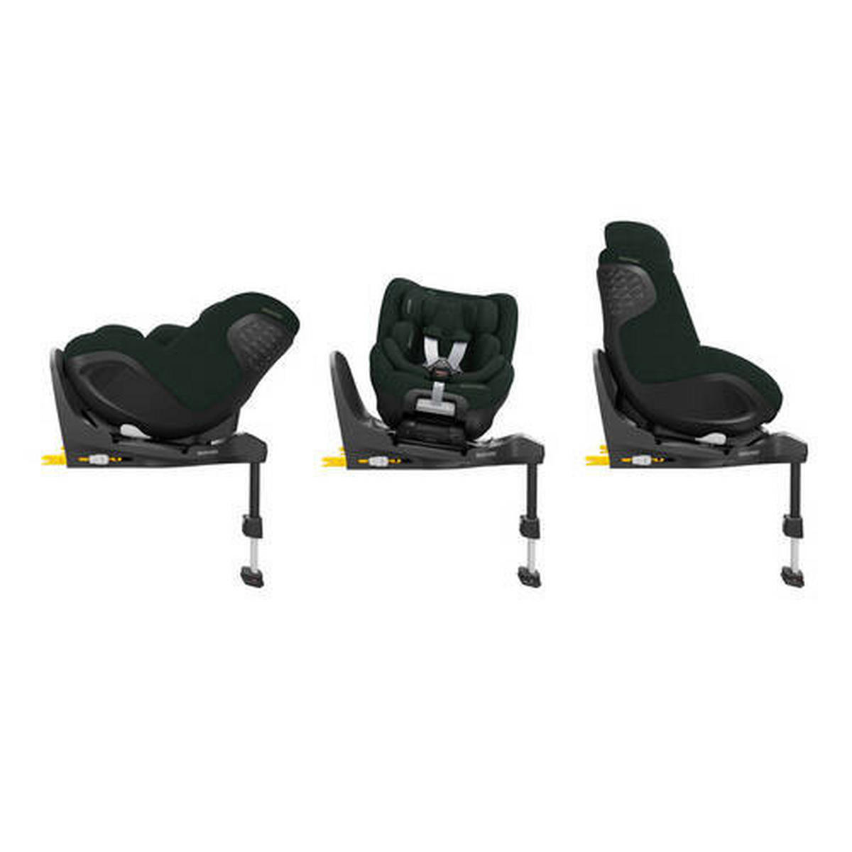 BAKÅTVÄND BILBARNSTOL Mica 360 Pro  - mörkgrön, Basics, metall/textil (44,2/67/74,5cm) - Maxi Cosi Pro