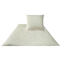 BETTWÄSCHESET Jacquard 160/210 cm  70 cm/50 cm  - Creme, Design, Naturmaterialien/Textil (160/210cm) - Joop!