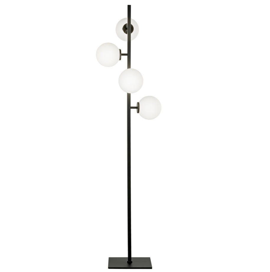 Luce ambiente Design Stehleuchte Luce Ambiente e Design Schwarz 25x149.80x37.5 cm