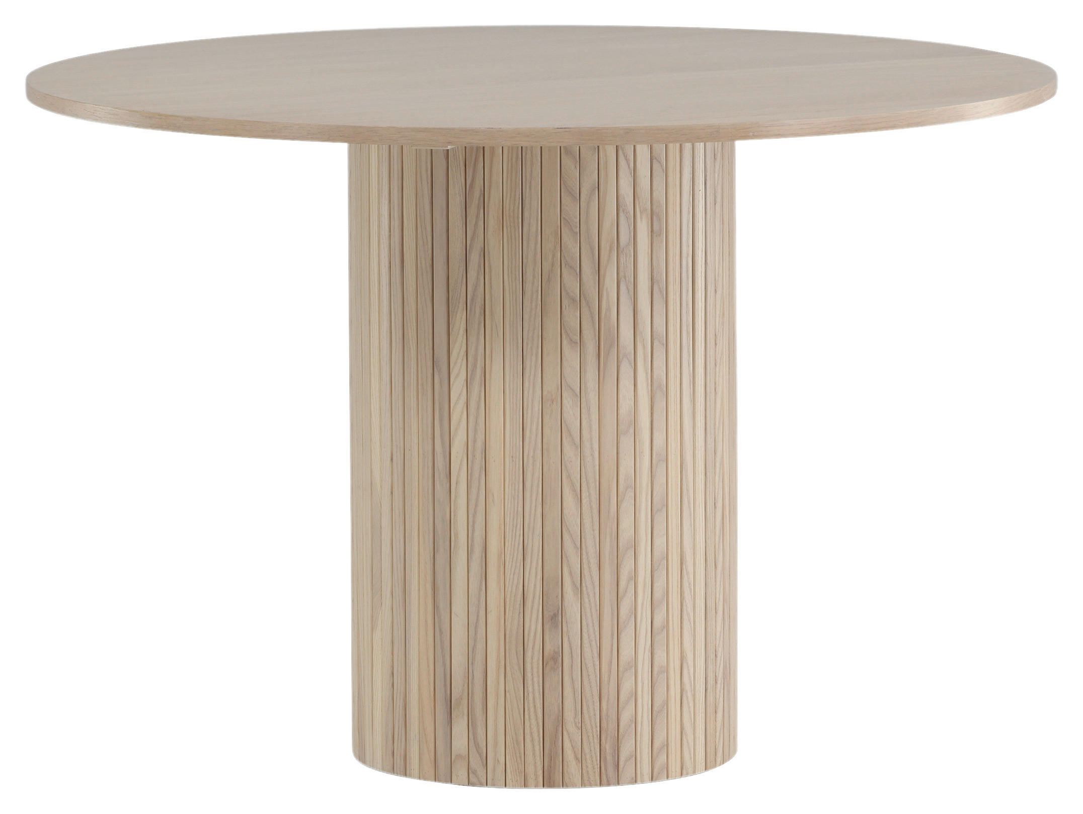 ESSTISCH Weiß, Beige  - Beige/Weiß, Design, Holzwerkstoff (110/110/75cm) - Livetastic