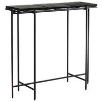 KONSOLENTISCH in Glas 90/29/85 cm    - Schwarz, Design, Glas/Metall (90/29/85cm) - MID.YOU