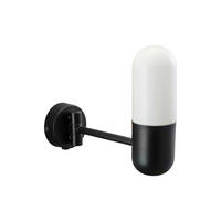 WANDLEUCHTE PR Home Zeta 8,5/21 cm   - Schwarz, KONVENTIONELL, Metall (8,5/21cm)