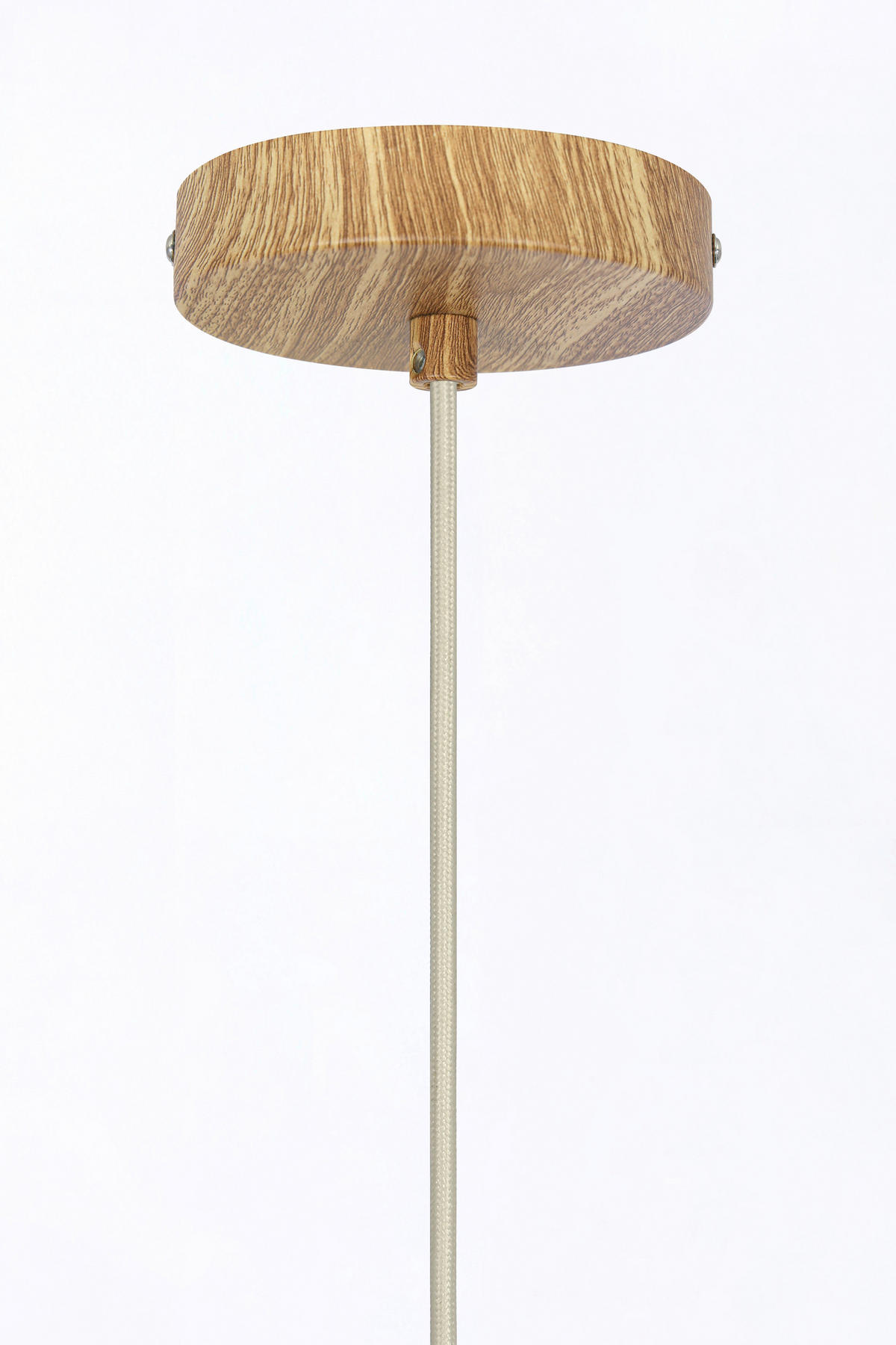 HÄNGELEUCHTE Dania 27,5/52/27,5 cm   - Creme, Design, Kunststoff/Textil (27,5/52/27,5cm) - Light & Living