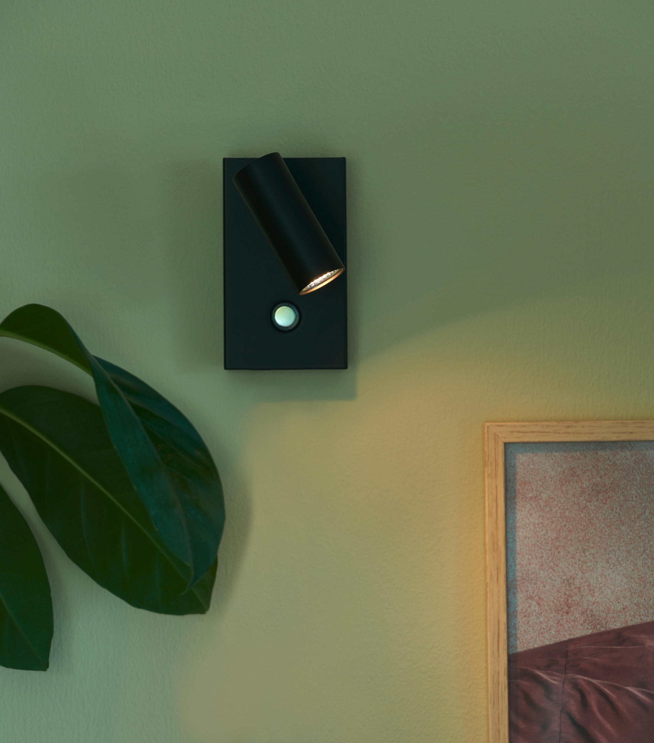 WANDLEUCHTE OMARI 7/12/12 cm   - Schwarz, Design, Metall (7/12/12cm) - Nordlux