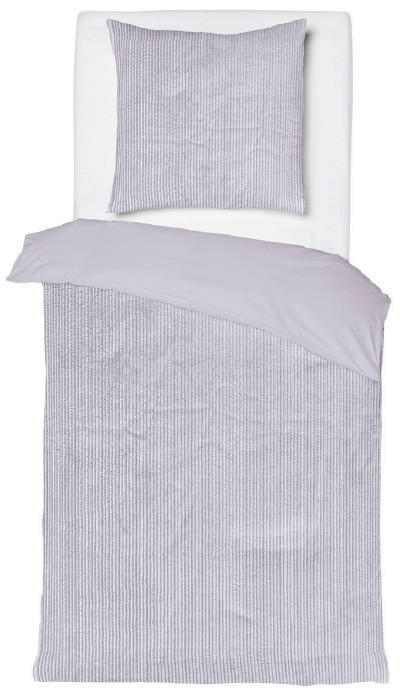 POVLEČENÍ manšestr fialová 140/200 cm - fialová, Basics, textil (140/200cm) - Novel