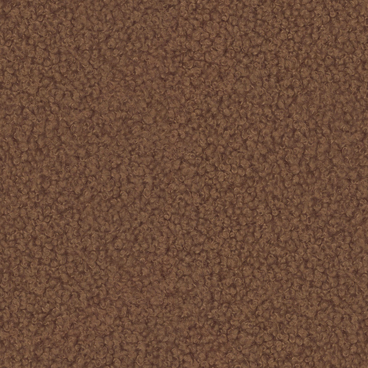 WOHNLANDSCHAFT Rostfarben Bouclé  - Rostfarben/Schwarz, MODERN, Kunststoff/Textil (190/380/190cm) - Carryhome