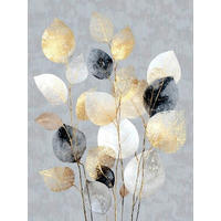 GLASBILD Pflanzen  - Multicolor, Basics, Glas (30/40/1.40cm) - Euroart