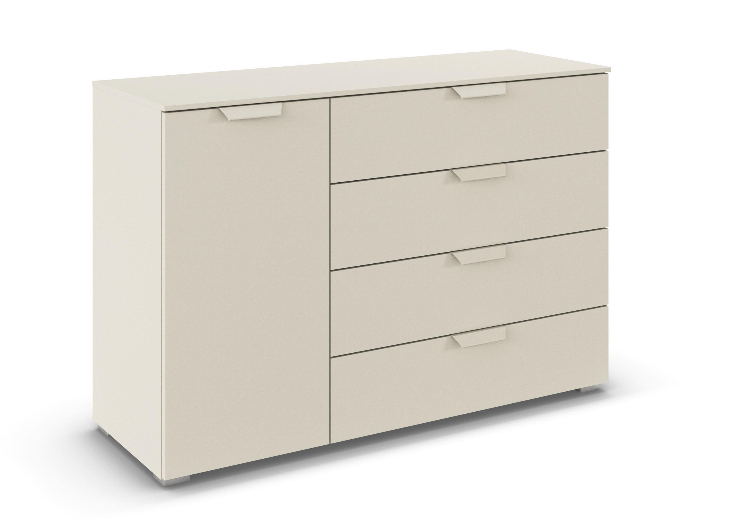 KOMMODE  in 120/81/42 cm  - Champagner, Design, Holzwerkstoff/Metall (120/81/42cm) - Carryhome