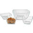 MÍSA - průhledné/čiré, Design, sklo (16/16cm) - Homeware MÍSA - průhledné/čiré, Design, sklo (16/16cm) - Homeware