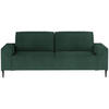 SCHLAFSOFA in Webstoff Grün  - Schwarz/Grün, Design, Textil/Metall (240/89/103cm) - Ti'me