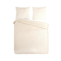 BETTWÄSCHE Zigzag Mikrofaser 200/200 cm  - Weiß, Basics, Textil (200/200cm)