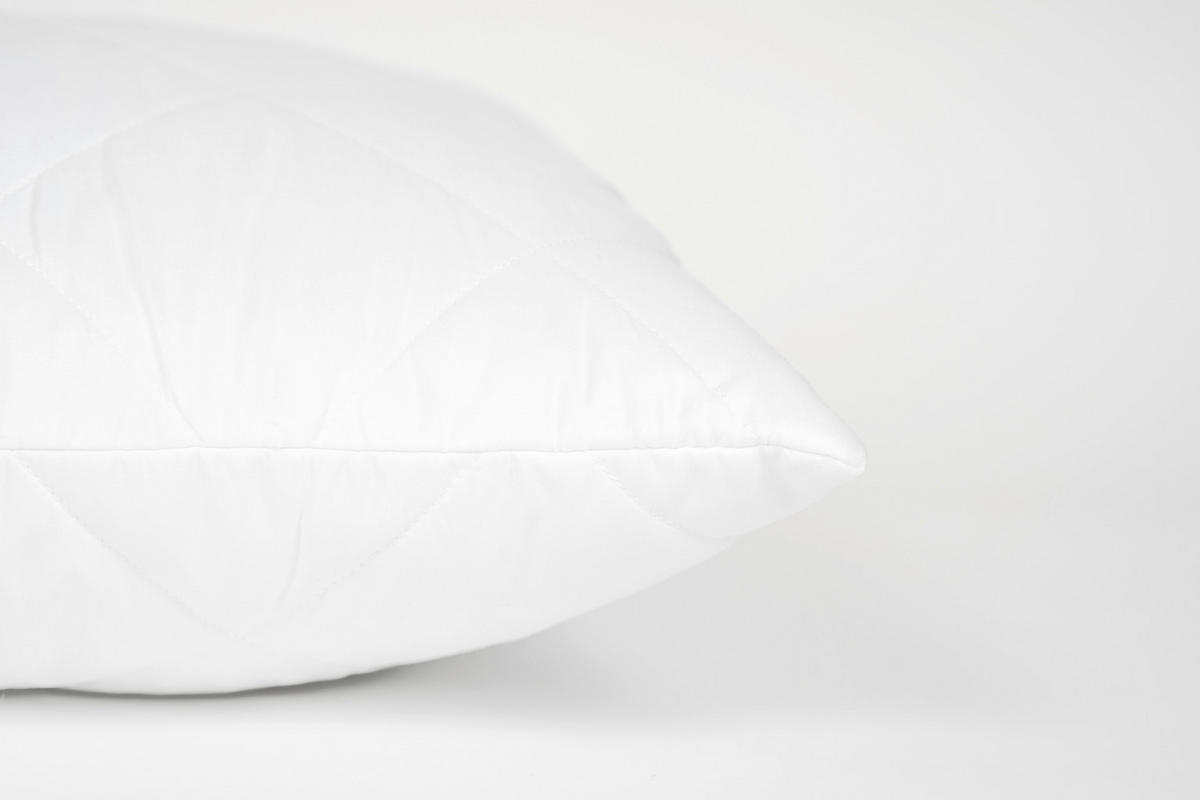 KOPFKISSEN   40/80 cm       - Weiß, Basics, Textil (40/80cm)