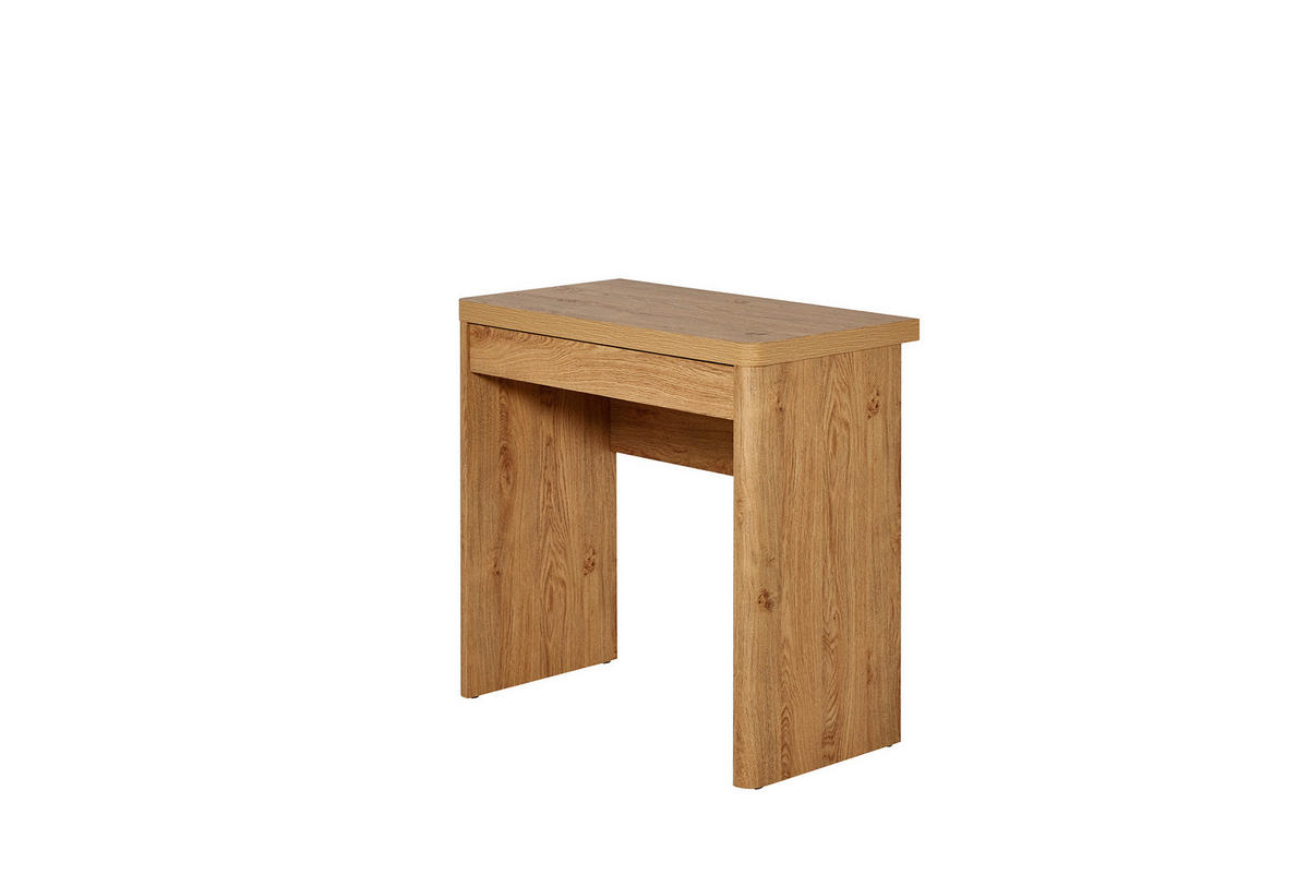 SCHREIBTISCH 80/44/76 cm Eichefarben Stauraum, in verschiedenen Holz-Dekoren erhältlich  - Eichefarben, KONVENTIONELL, Holzwerkstoff (80/44/76cm) - MID.YOU