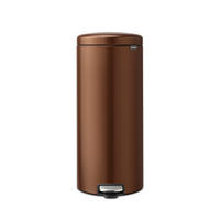 PEDÁLOS SZEMETES 30 l  - bronz/fekete, Basics, műanyag/fém (30l) - Brabantia