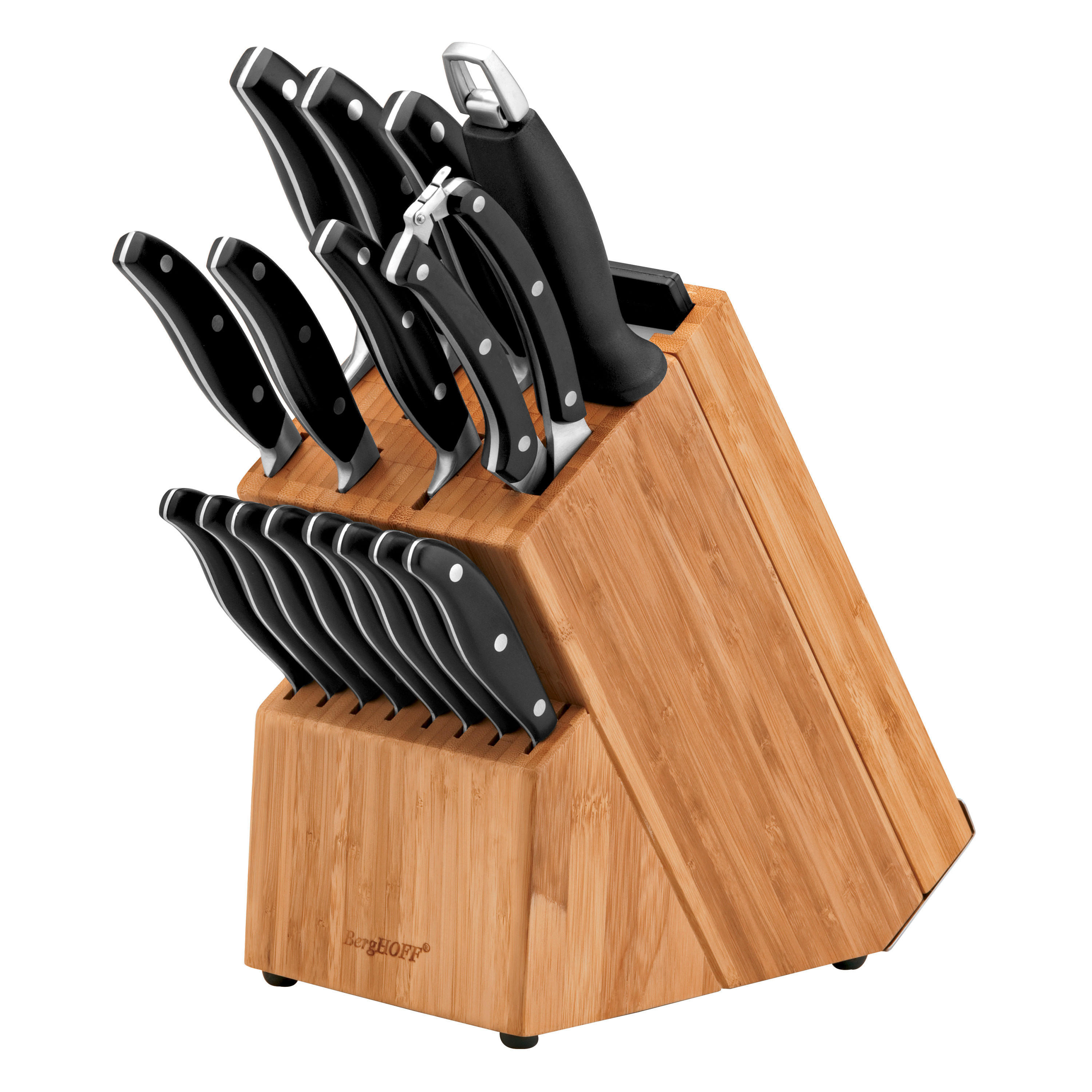 Сколько кухонных ножей. BERGHOFF 1307146. Набор ножей Бергофф. Набор ножей BERGHOFF. Набор кухонных ножей Taller Стратфорд tr-2008.