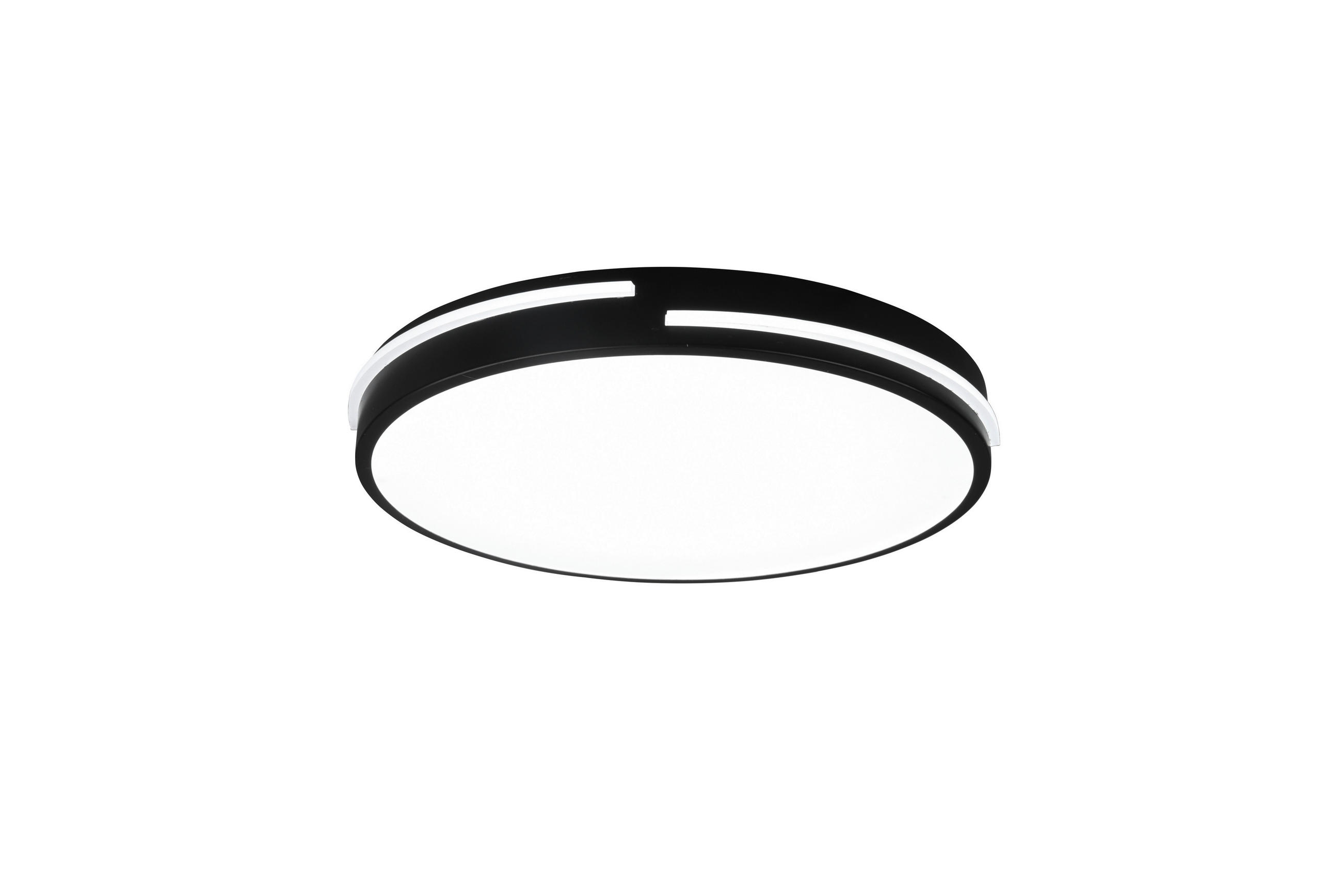 STROPNA LED-SVETILKA  Tacoma 24 W//2700-6500 K/230 V/ - črna, Basics, kovina (40/5,3cm)