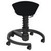 BÜROHOCKER 55/45,66/55 cm  - Schwarz, Basics, Textil/Metall (55/45,66/55cm) - Aeris