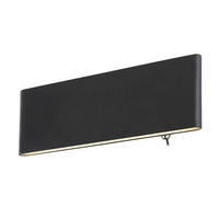 LED SVJETILJKA ZIDNA  - bijela/crna, Design, metal/plastika (22,5/4,5/8cm) - Globo