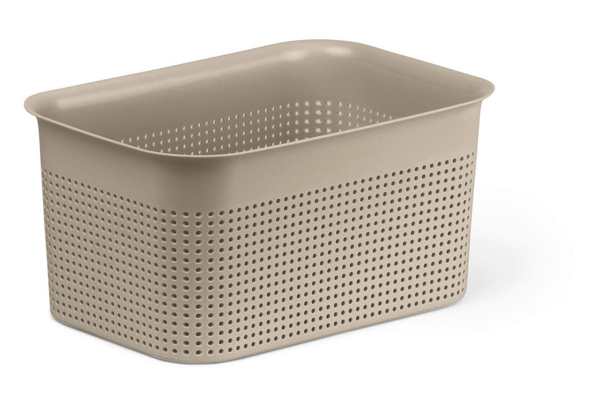 BOX - Cappuccino, Basics, Kunststoff (26,2/18/13cm) - Rotho