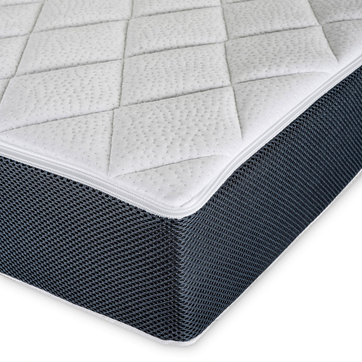 KINDERMATRATZE Babydream Superflow, Höhe ca. 10 cm  - Weiß, Basics, Textil (70/140cm) - Julius Zöllner