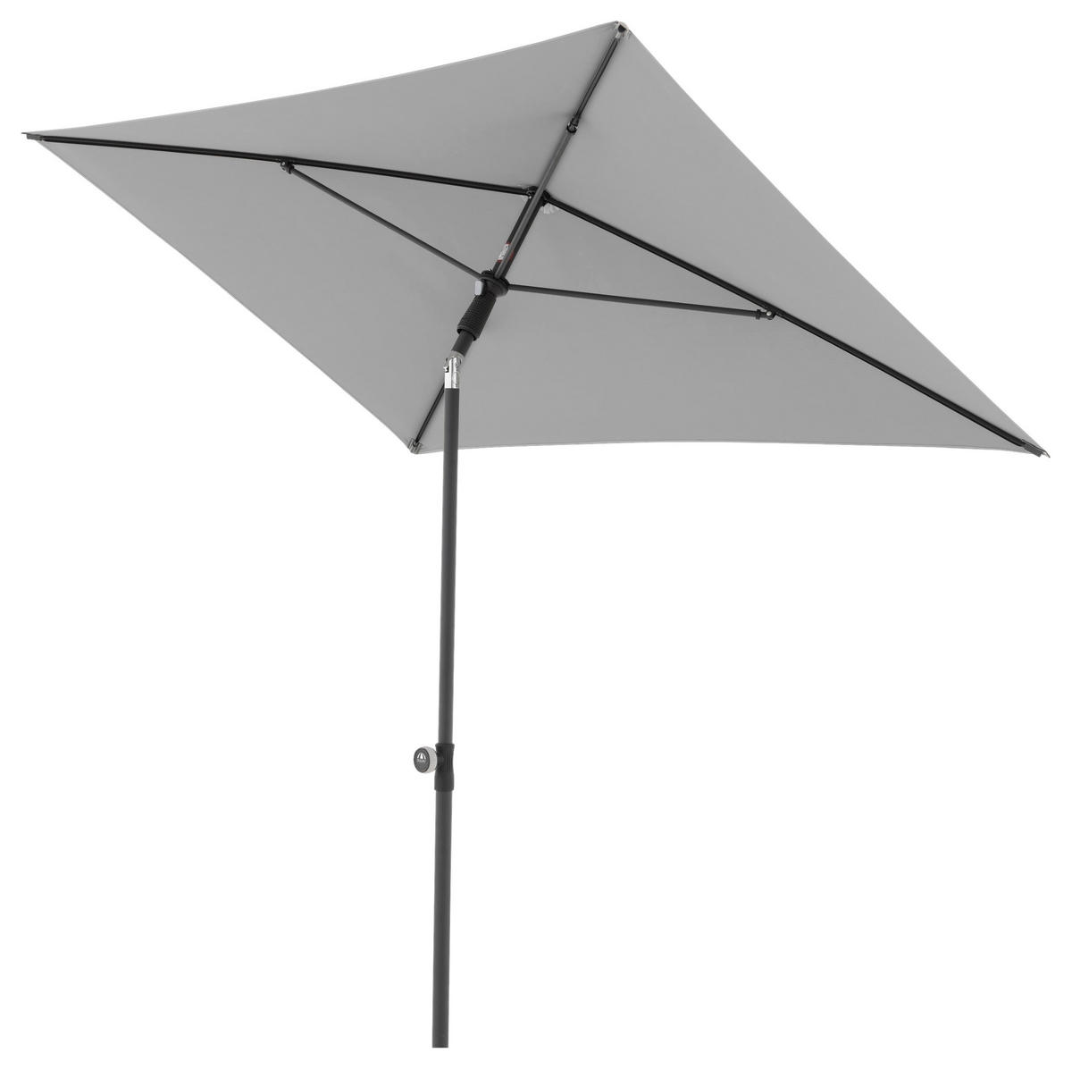 NAPERNYŐ  120/200 cm  - világosszürke/fekete, Design, textil/fém (120/200cm) - Doppler