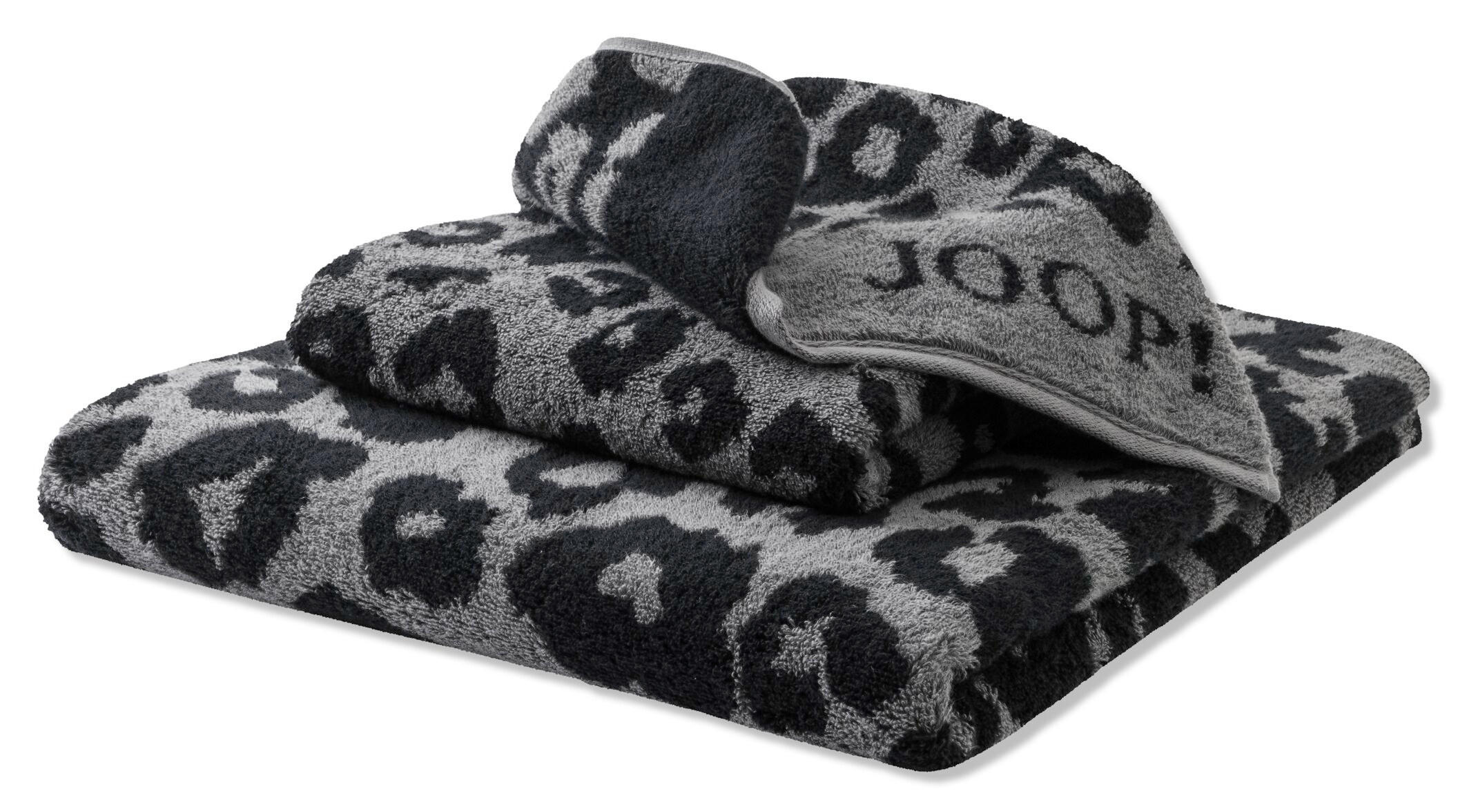 DUSCHTUCH 80/150 cm  - Graphitfarben, Basics, Textil (80/150cm) - Joop!