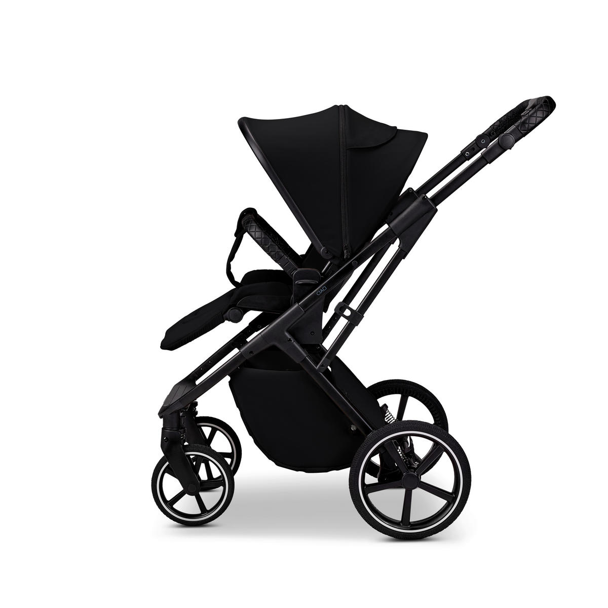 KOMBIKINDERWAGEN  Ciao  onyx  - Schwarz, Basics, Textil (116/57/94cm) - Moon