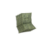 SESSELAUFLAGENSET Blätter  - Grün, Basics, Textil (50/7/100cm)