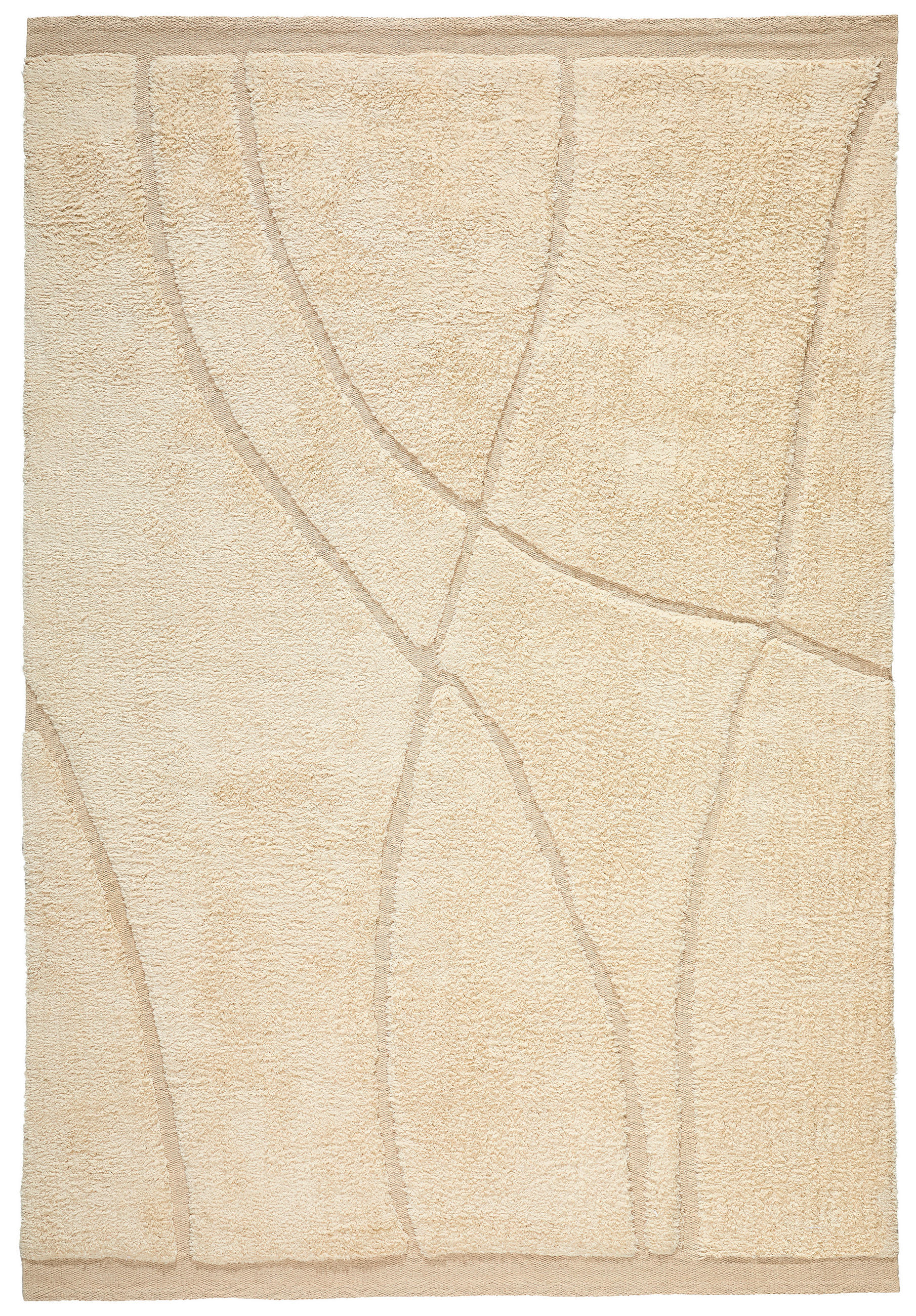 HANDWEBTEPPICH 130/190 cm Naturfarben  - Naturfarben, Design, Textil (130/190cm) - Novel