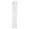 GARDEROBENPANEEL  in 32/160/11,5 cm  - Weiß, Natur, Glas/Holz (32/160/11,5cm) - Voglauer