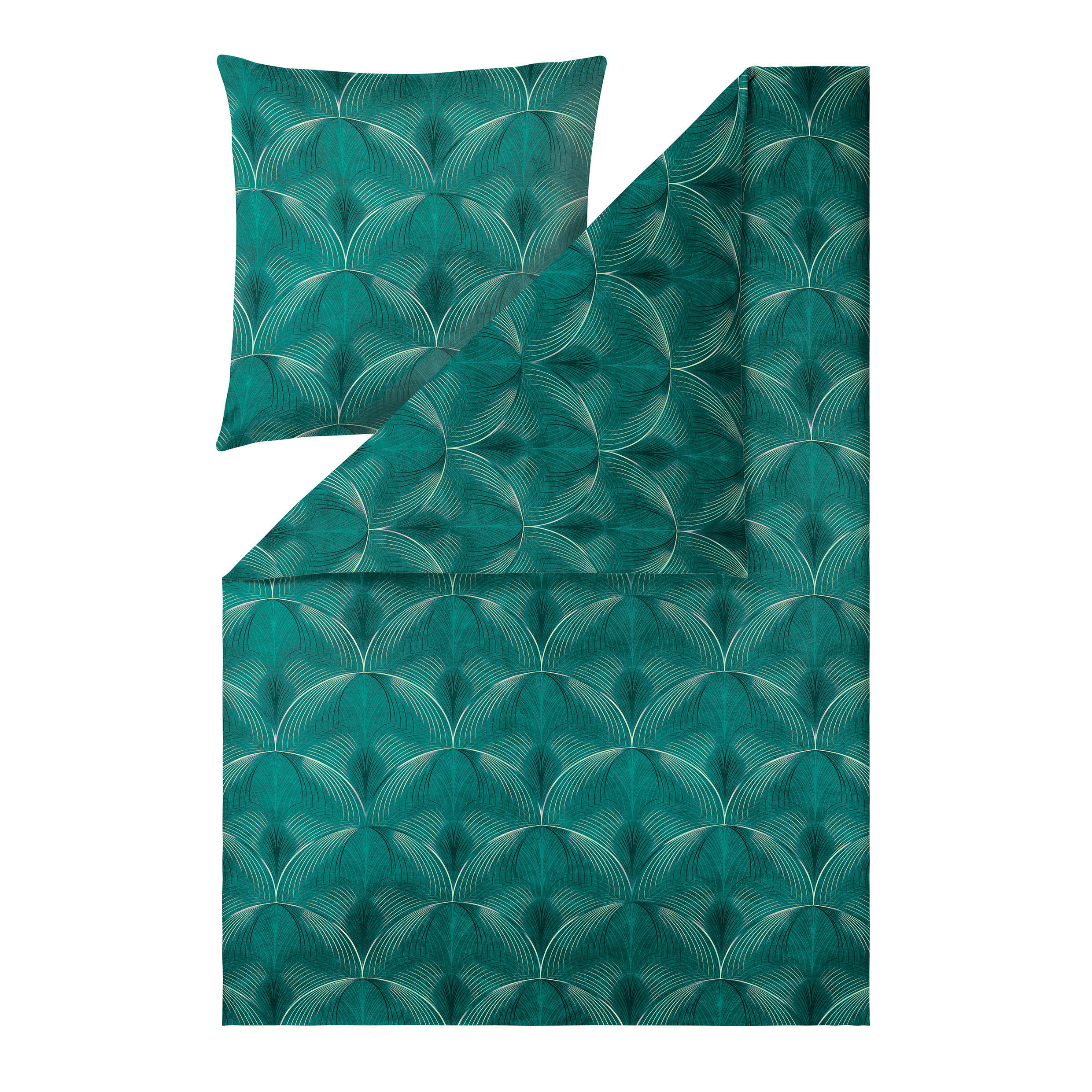BETTWÄSCHE Atelier Interlock-Jersey 155/220 cm  - Dunkelblau, Design, Textil (155/220cm) - Estella