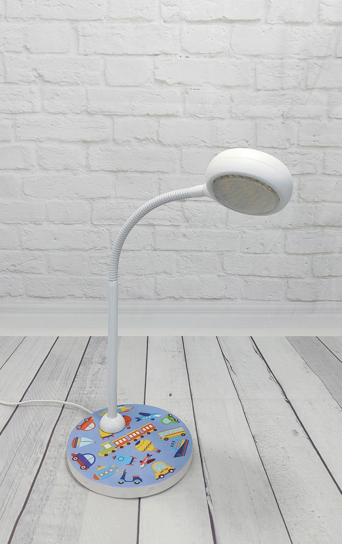 KINDERTISCHLEUCHTE  - Multicolor/Weiß, Basics, Holzwerkstoff/Kunststoff (20/43/20cm)