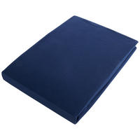 SPANNLEINTUCH 200/200 cm Zwirn-Jersey  - Dunkelblau, Basics, Textil (200/200cm) - Estella