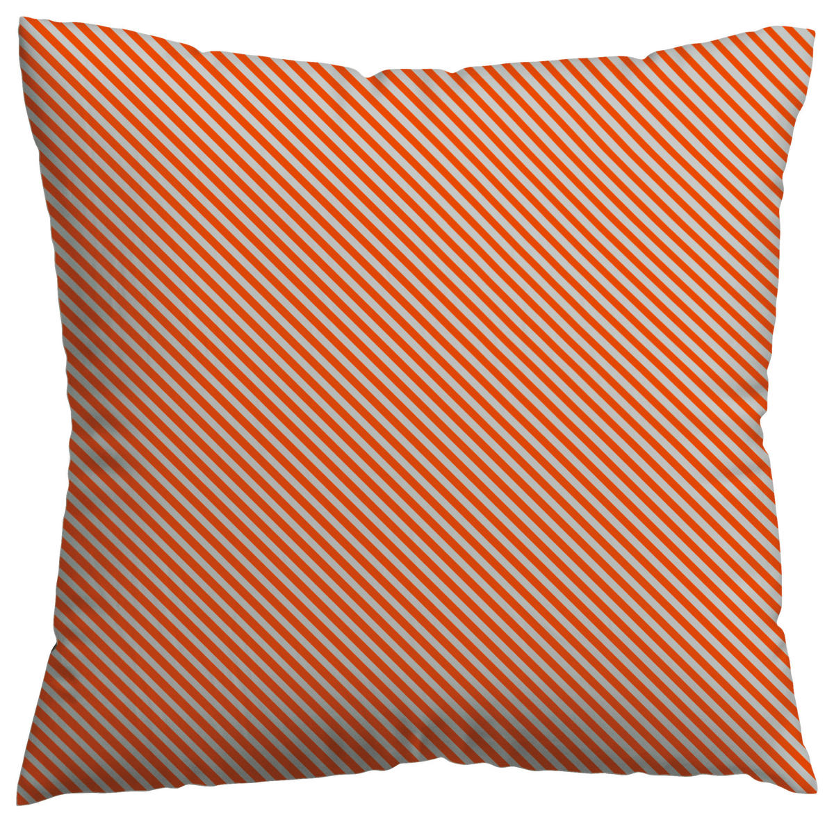 KOPFKISSENBEZUG WOVEN SATIN FADE 80/80 cm  - Rot/Hellgrau, Basics, Textil (80/80cm) - Schlafgut